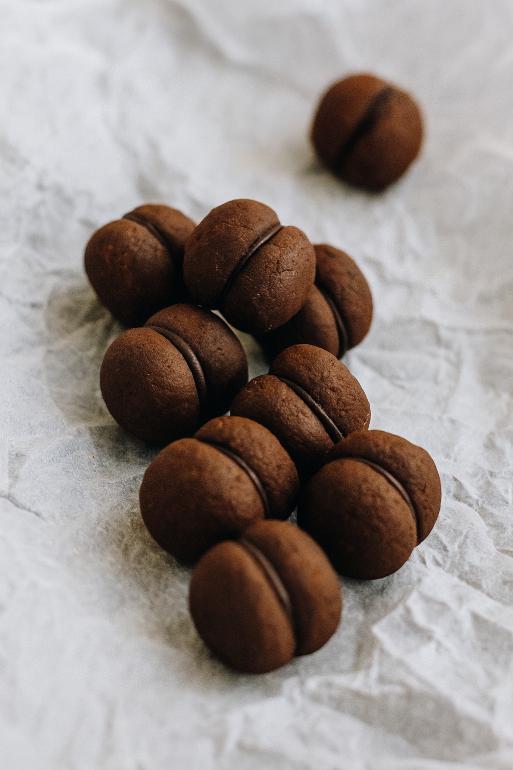 Dark Choc Hazelnut Baci di Dama